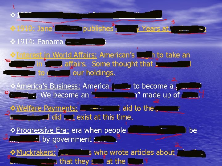 v 1903: Jack London publishes Call of the Wild v 1910: Jane Addams publishes