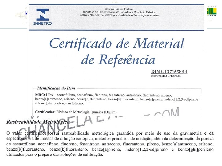 Workshop de Avaliadores – Cgcre 09/11/2015 