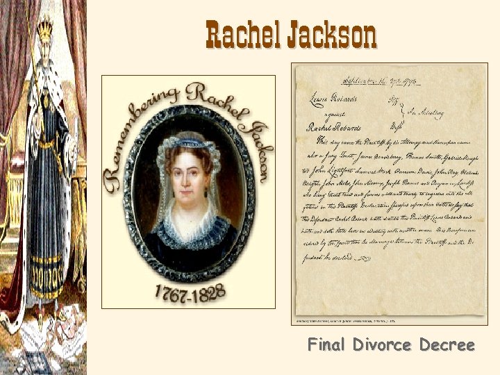 Rachel Jackson Final Divorce Decree 
