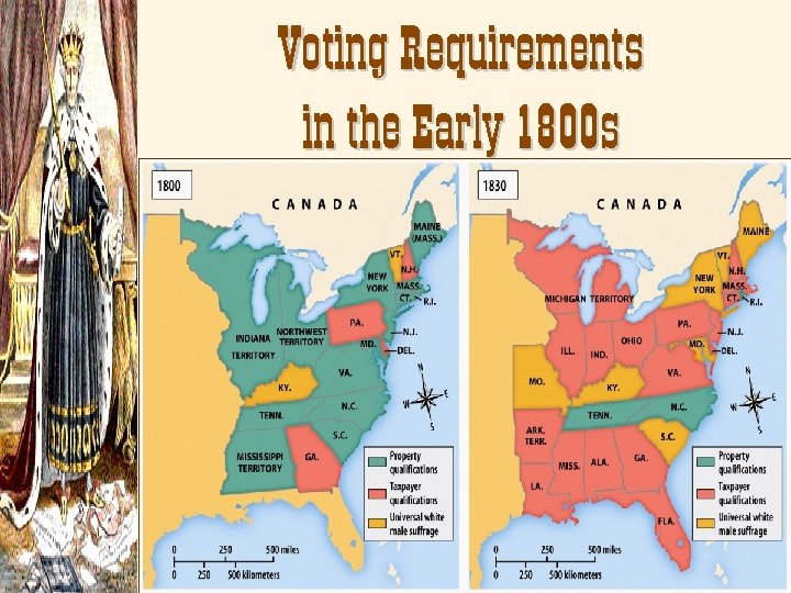Voting Requirements in the Early 1800 s 