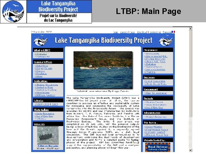 LTBP: Main Page 