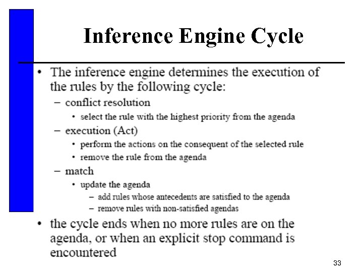 Inference Engine Cycle 33 