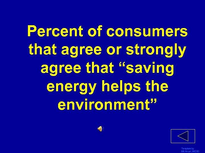 Percent of consumers that agree or strongly agree that “saving energy helps the environment”