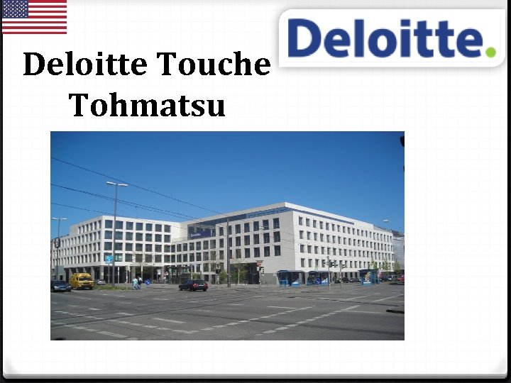 Deloitte Touche Tohmatsu 