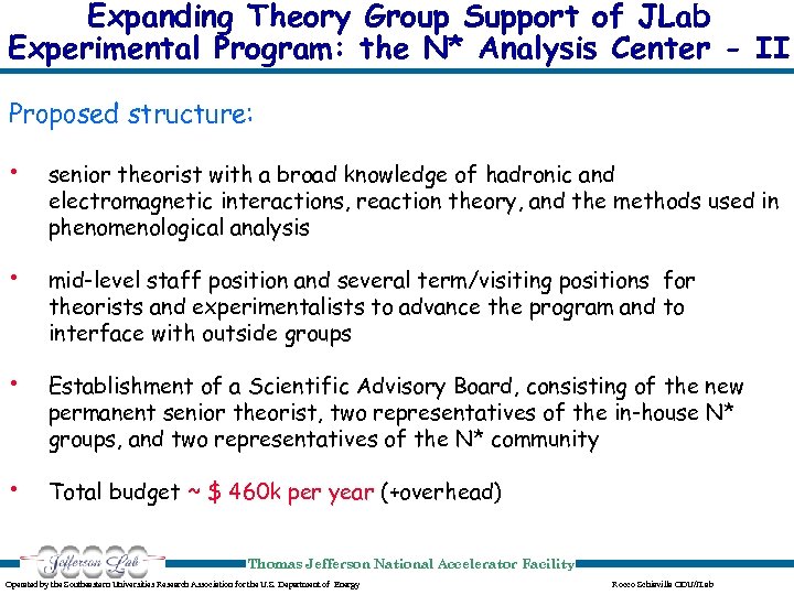 Expanding Theory Group Support of JLab Experimental Program: the N* Analysis Center - II