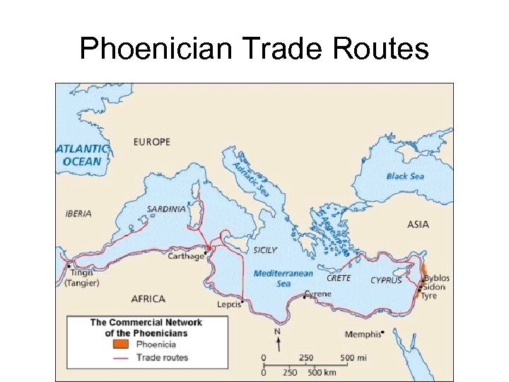 Phoenician Trade Routes 