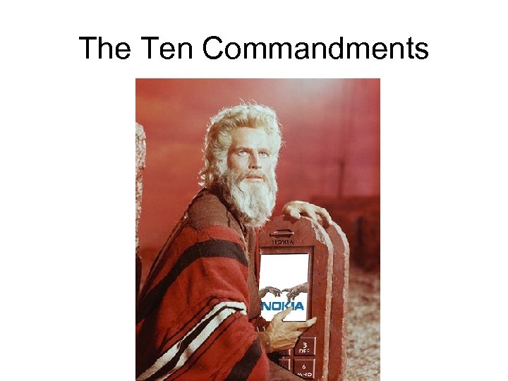 The Ten Commandments 