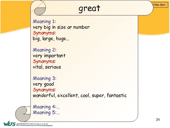 great Super Word Kid 1 A Superhero Was Born Meaning 1: very big in