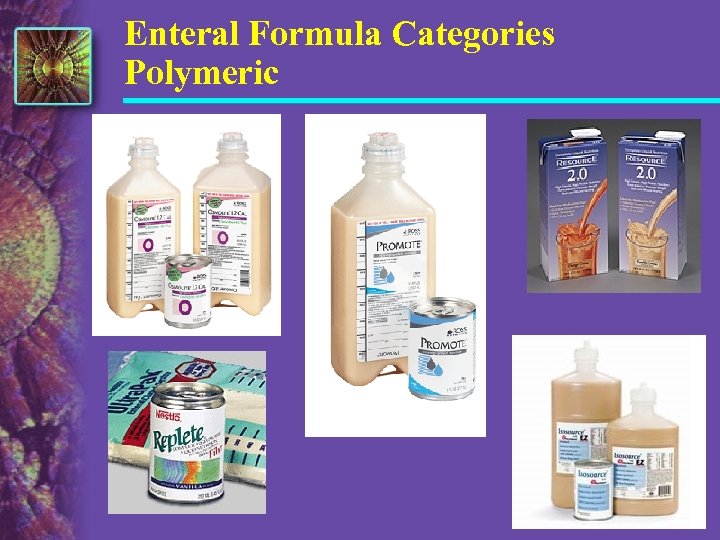 Enteral Formula Categories Polymeric 