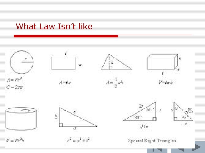 What Law Isn’t like 70 