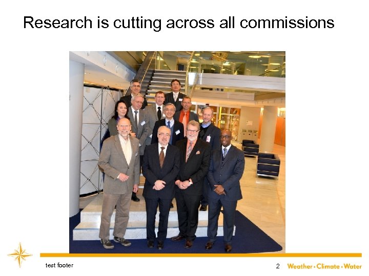 Research is cutting across all commissions test footer 2 