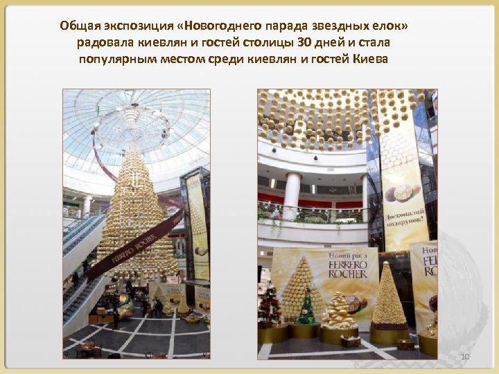 Общая экспозиция «Новогоднего парада звездных елок» радовала киевлян и гостей столицы 30 дней и