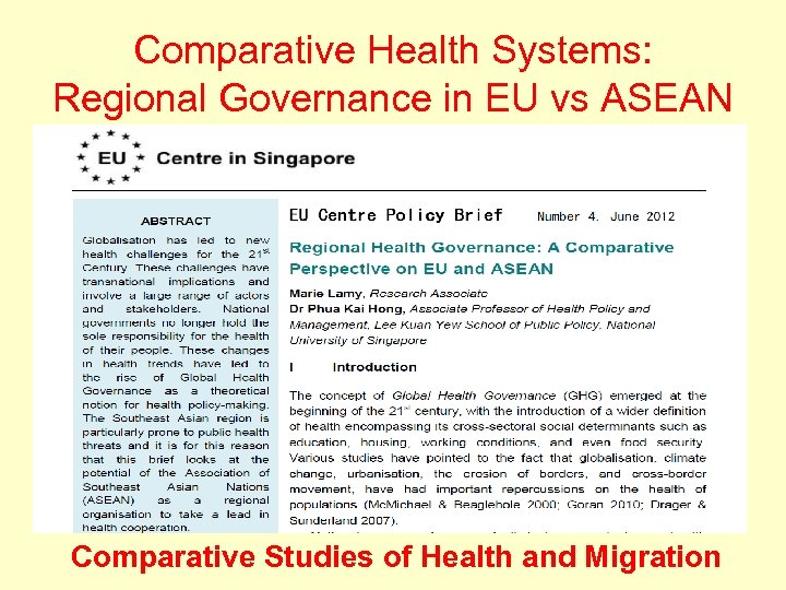 Health Beyond Borders Healthcare Challenges In ASEAN And