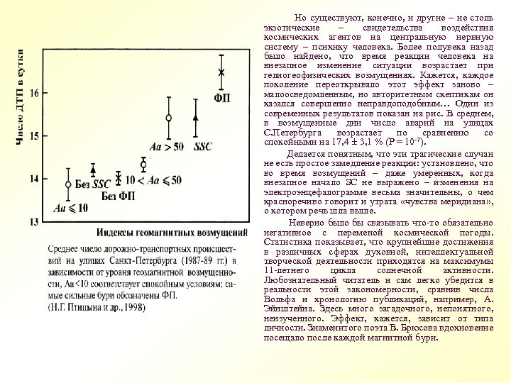  Но существуют, конечно, и другие – не столь экзотические – свидетельства воздействия космических