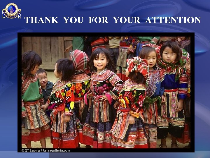 THANK YOU FOR YOUR ATTENTION 