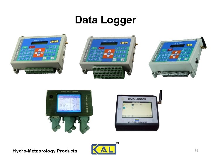 Data Logger Hydro-Meteorology Products 35 