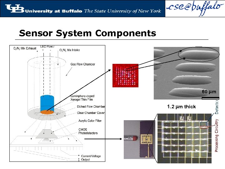 Sensor System Components 60 mm 1. 2 mm thick 