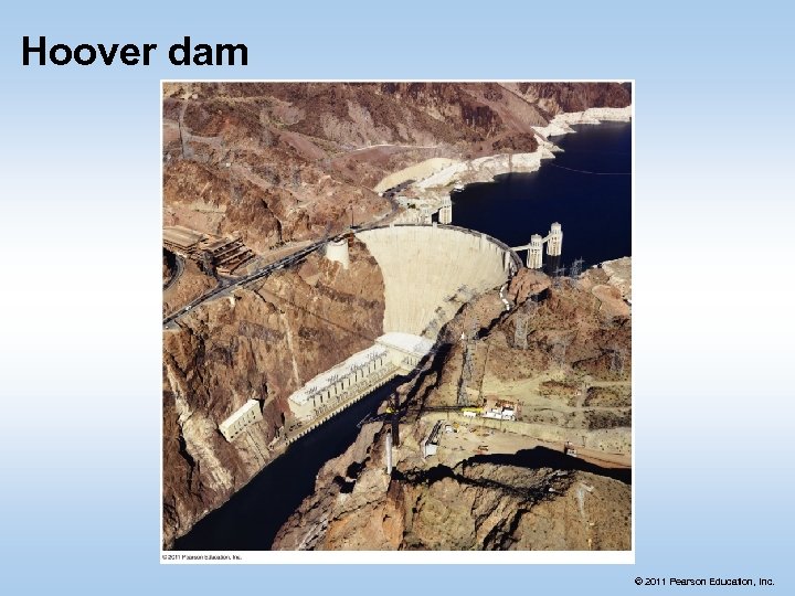 Hoover dam © 2011 Pearson Education, Inc. 