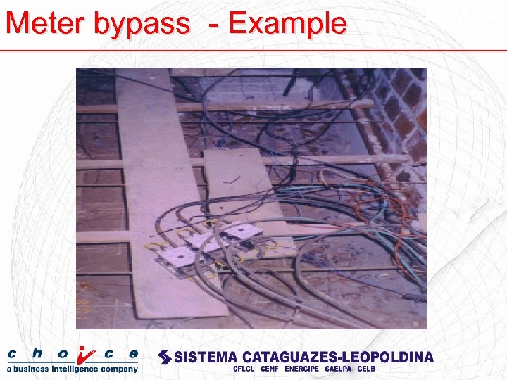 Meter bypass - Example 