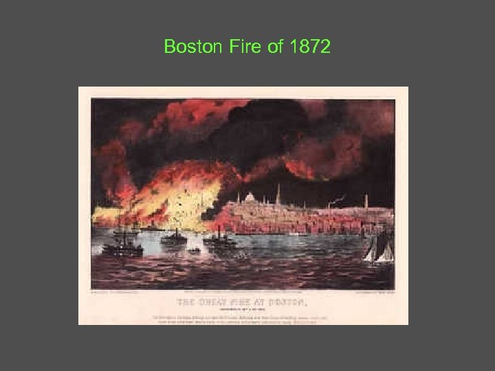 Boston Fire of 1872 