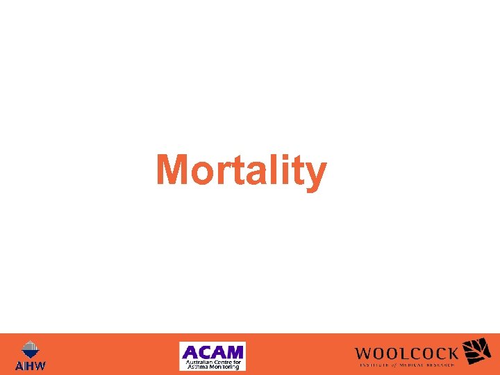 Mortality 