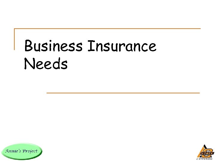 Business Insurance Needs 