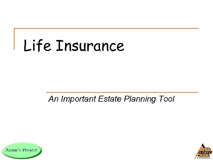 Life Insurance An Important Estate Planning Tool 