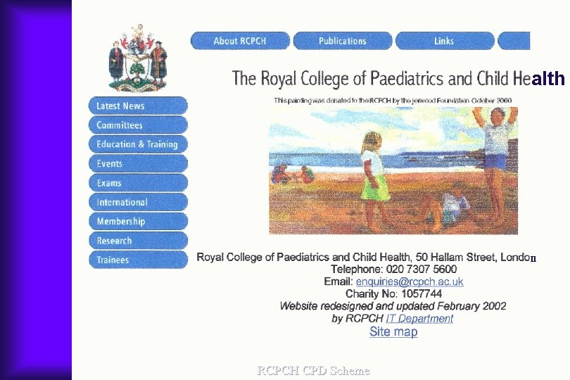 alth n RCPCH CPD Scheme 