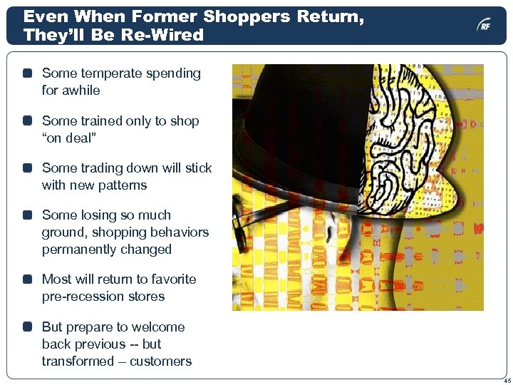 Even When Former Shoppers Return, They’ll Be Re-Wired Some temperate spending for awhile Some