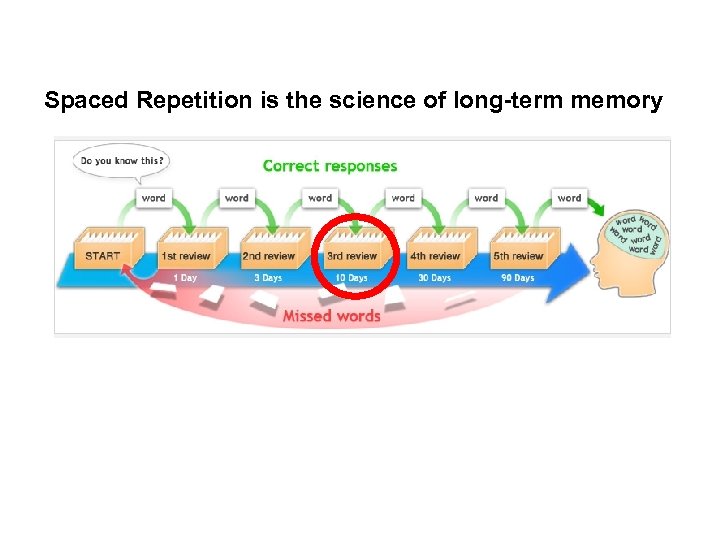 Spaced Repetition is the science of long-term memory 