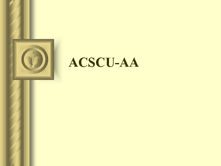 ACSCU-AA 