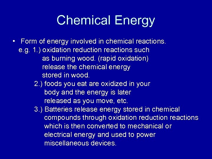 Chapter 3 Energy Work Work W