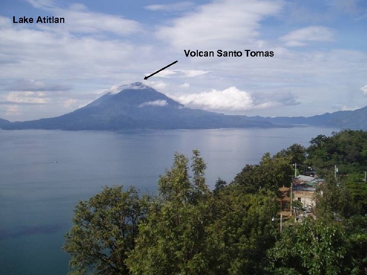 Lake Atitlan Volcan Santo Tomas 