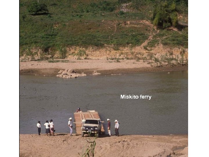 Miskito ferry 