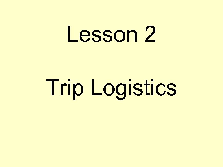trip lease logistics llc