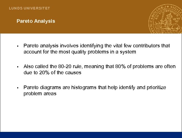 L U N D S UN I V E R S I T E