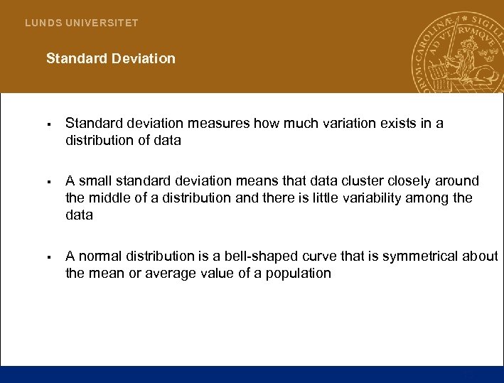 L U N D S UN I V E R S I T E