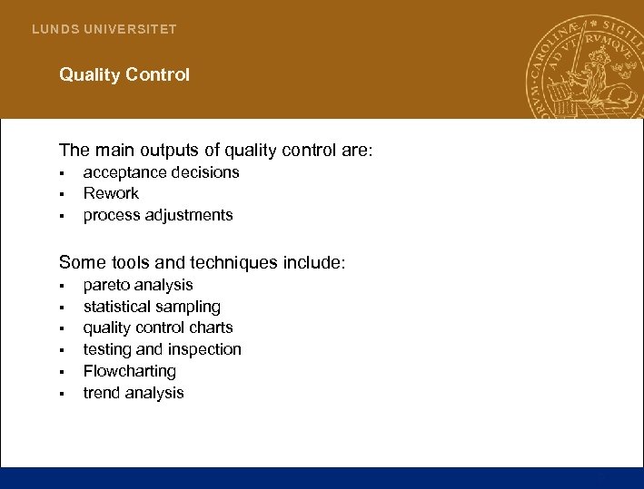 L U N D S UN I V E R S I T E