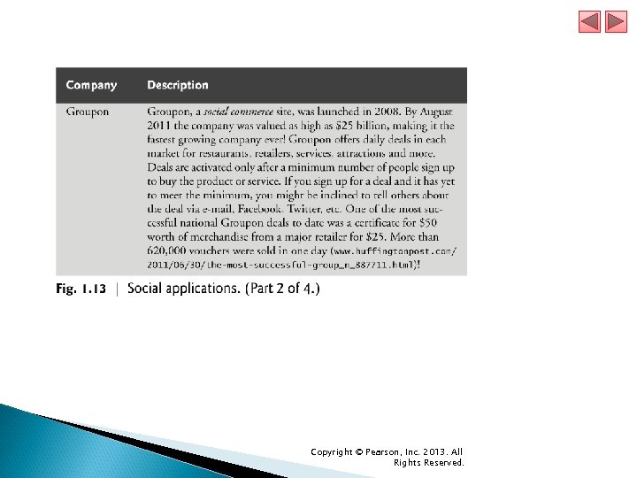 Copyright © Pearson, Inc. 2013. All Rights Reserved. 