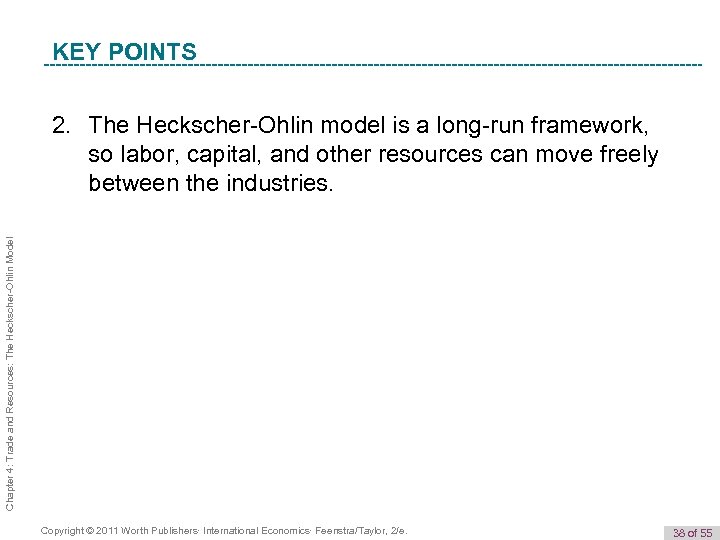 K e y T e r m KEY POINTS Chapter 4: Trade and Resources: