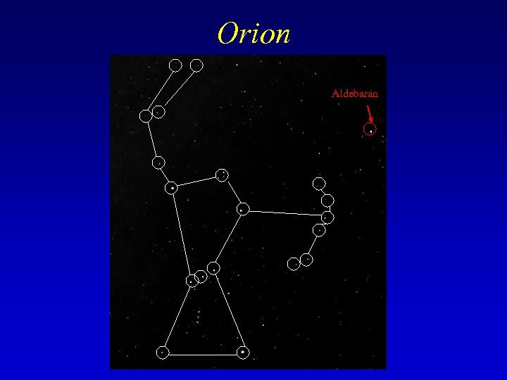 Orion Aldebaran 