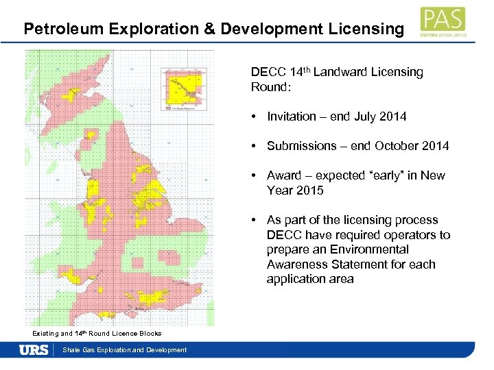Petroleum Exploration & Development Licensing DECC 14 th Landward Licensing Round: • Invitation –