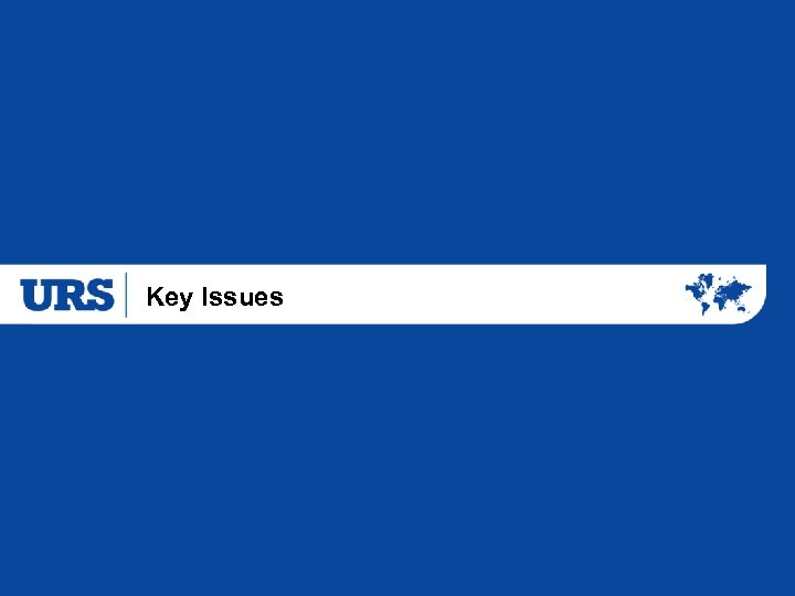Key Issues 