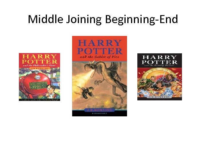 Middle Joining Beginning-End 