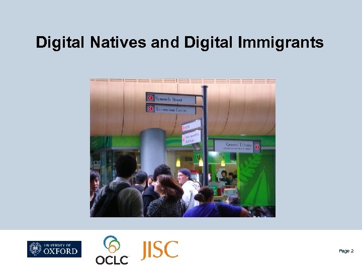 Digital Natives and Digital Immigrants Page 2 