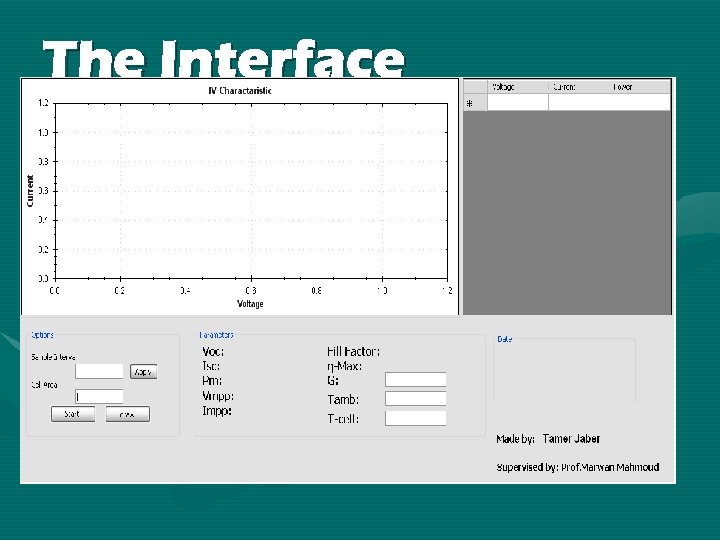 The Interface 
