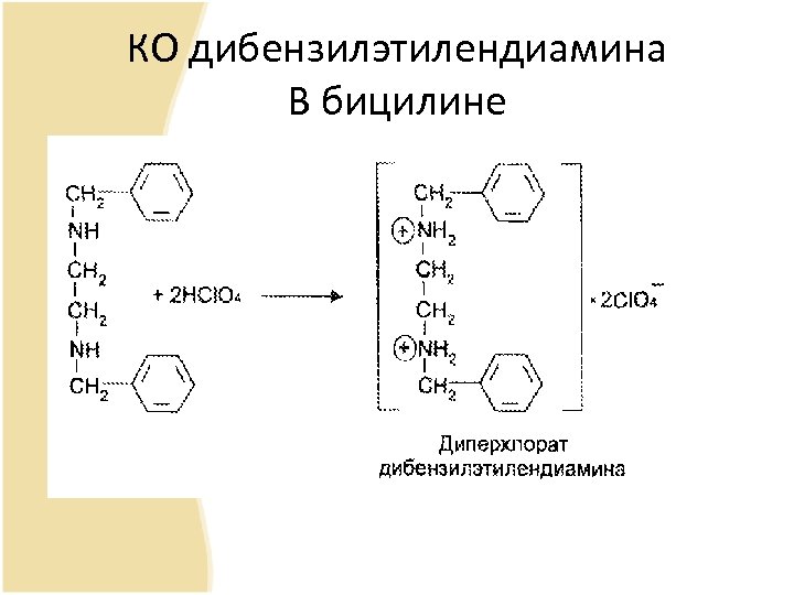 КО дибензилэтилендиамина В бицилине 