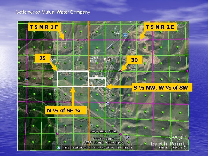 Cottonwood Mutual Water Company T 5 NR 1 E 25 T 5 NR 2