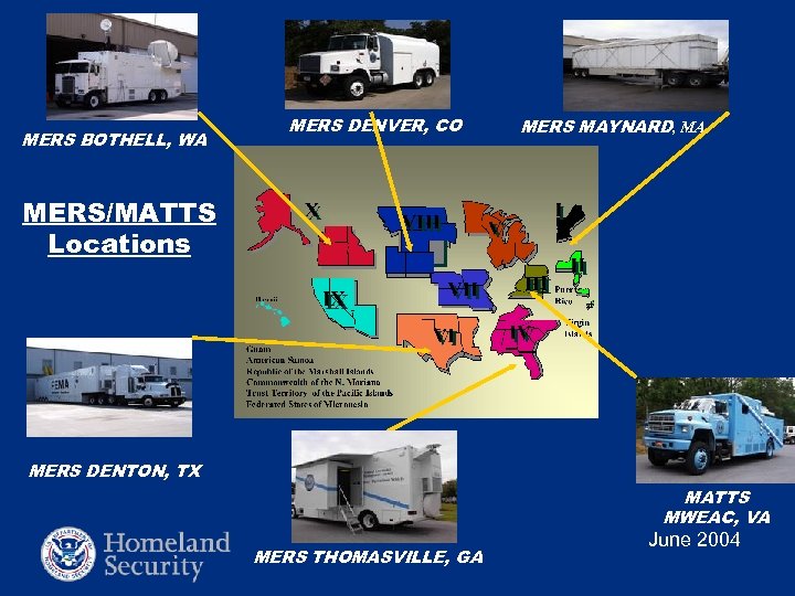 MERS BOTHELL, WA MERS DENVER, CO MERS MAYNARD, MA MERS/MATTS Locations MERS DENTON, TX