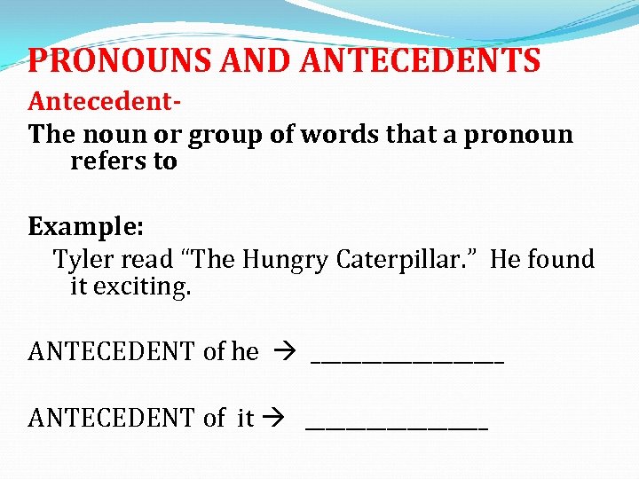 what-are-antecedents-in-english-langeek